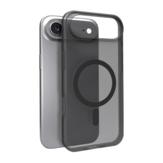 Etui silikonowe na iPhone 17 Air Daylight Magsafe - półprzezroczyste czarne