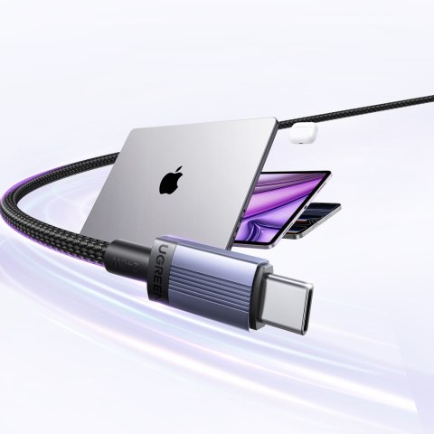 Kabel przewód USB-C PD 240W 3m - czarny