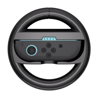 Kierownica wyścigowa do kontrolera Joy-Con Nintendo Switch 2 czarna - 2 szt.