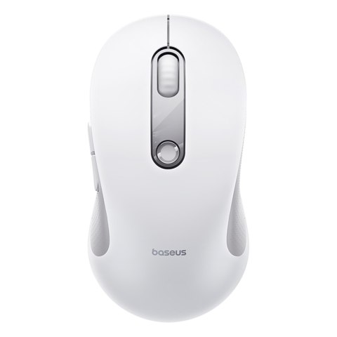 Mysz bezprzewodowa ergonomiczna USB 2.4GHz F02 - biała