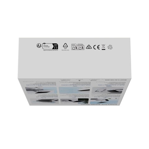 Panel fotowoltaiczny do kamer monitoringu Security A1 3W - biały