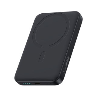 Powerbank 10000mAh 22.5W z kablem USB-C EnerFill FM11 Ultra-Mini MagSafe - czarny