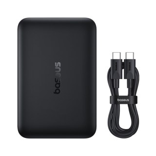 Powerbank 10000mAh 22.5W z kablem USB-C EnerFill FM11 Ultra-Mini MagSafe - czarny