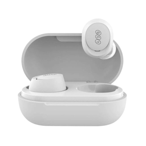 Słuchawki bezprzewodowe dokanałowe QCY T27 ArcBuds Lite TWS Bluetooth - białe