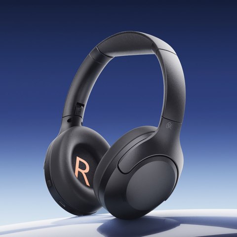 Słuchawki bezprzewodowe nauszne H3 Lite ANC Bluetooth - czarne