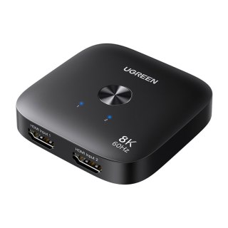 Switch przełącznik HDMI 2w1 8K 60Hz Ultra HD - czarny
