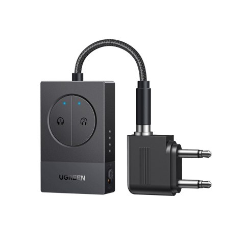 Transmiter nadajnik audio dźwięku Bluetooth 5.4 - czarny