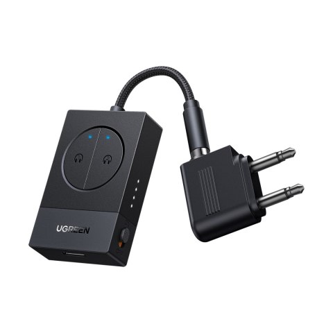 Transmiter nadajnik audio dźwięku Bluetooth 5.4 - czarny
