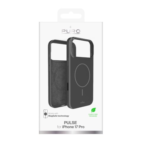 Etui ochronne na iPhone 17 Pro poliwęglanowe Pulse - szare