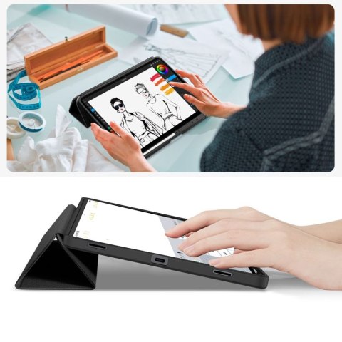 Etui ochronne na tablet Samsung Galaxy Tab S8 Ultra / S9 Ultra / S10 Ultra / S11 Ultra 14.6 - czarne