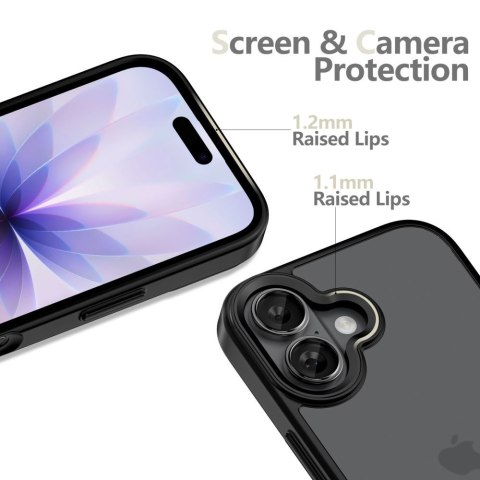 Etui ochronne plecki case na iPhone 17 MagMat - czarny mat