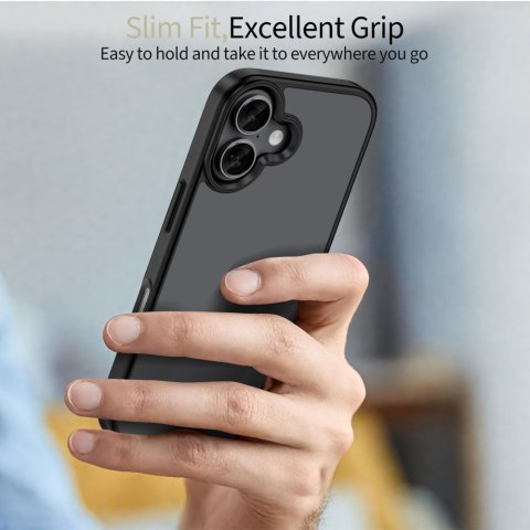 Etui ochronne plecki case na iPhone 17 MagMat - czarny mat