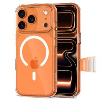 Etui plecki case na iPhone 17 Pro Max Magpeak Magsafe CC - przezroczyste
