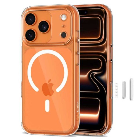 Etui plecki case na iPhone 17 Pro Max Magpeak Magsafe CC - przezroczyste