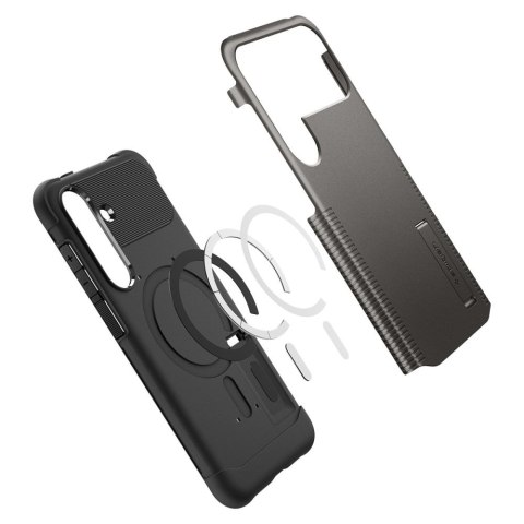Etui pokrowiec na Samsung Galaxy S25 FE Slim Armor Mag MagSafe - szare