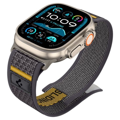 Pasek materiałowy na zegarek Apple Watch 44 / 45 / 46 / 49 mm Athlex Air - szary