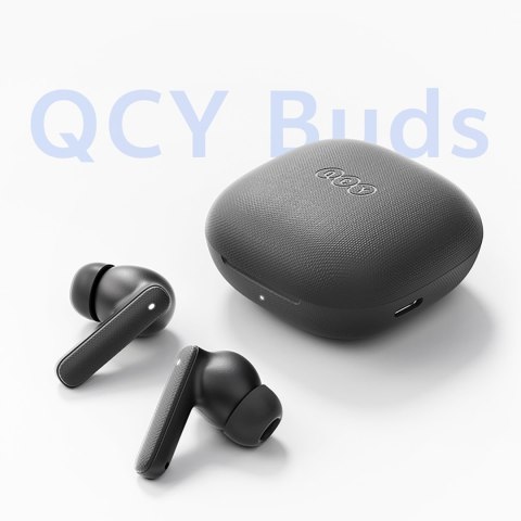 Słuchawki bezprzewodowe dokanałowe Buds TWS IPX4 Bluetooth - szare