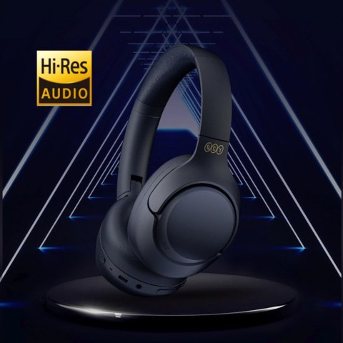 Słuchawki bezprzewodowe nauszne H3 ANC Bluetooth - czarne