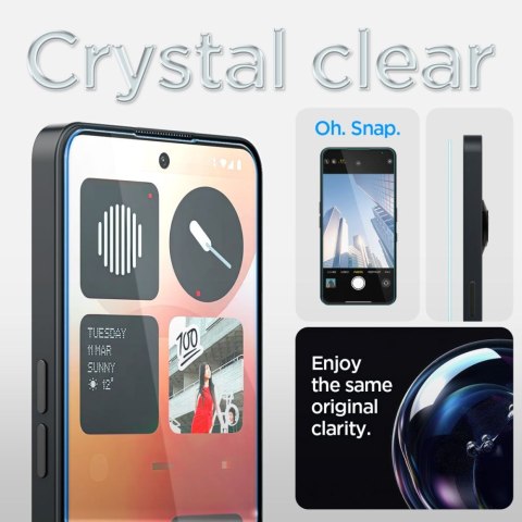 Szkło hartowane na Nothing Phone 3A / 3A Pro Glas.tR EZ Fit - przezroczyste