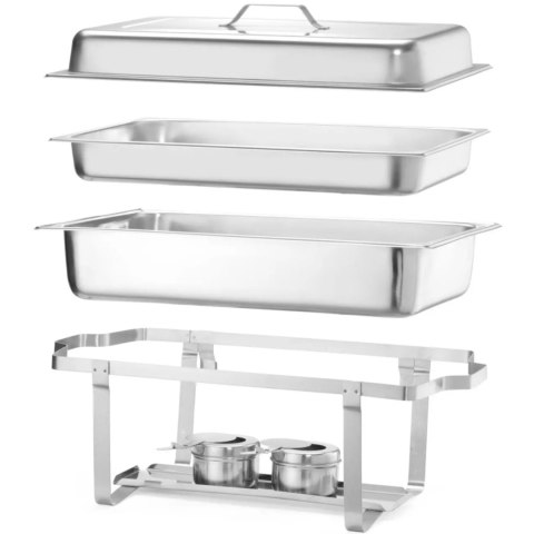 Podgrzewacz do potraw HoReCa na pastę GN 1/1 - Hendi 475904