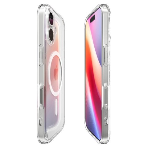 Etui pokrowiec na iPhone 17 Ultra Hybrid MagSafe - przezroczysto-białe