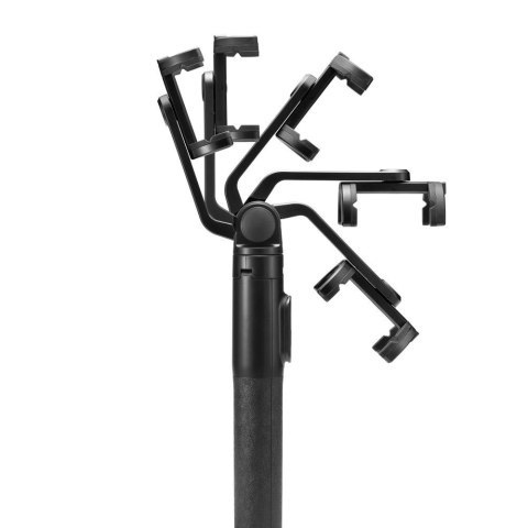 Selfie stick kijek do zdjęć tripod Bluetooth S560W - czarny