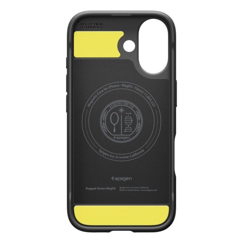 Etui ochronne case na iPhone 17 Rugged Armor Mag MagSafe - czarny mat