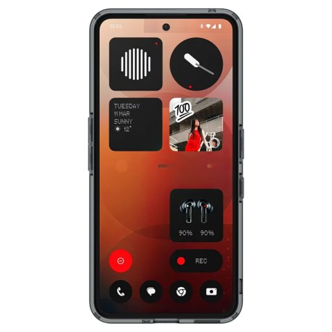 Etui pokrowiec na Nothing Phone 3A Ultra Hybrid - przezroczyste