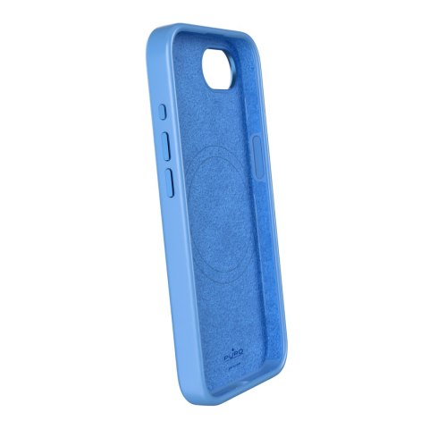 Etui silikonowe do iPhone 16e Icon Mag Pro MagSafe - niebieskie