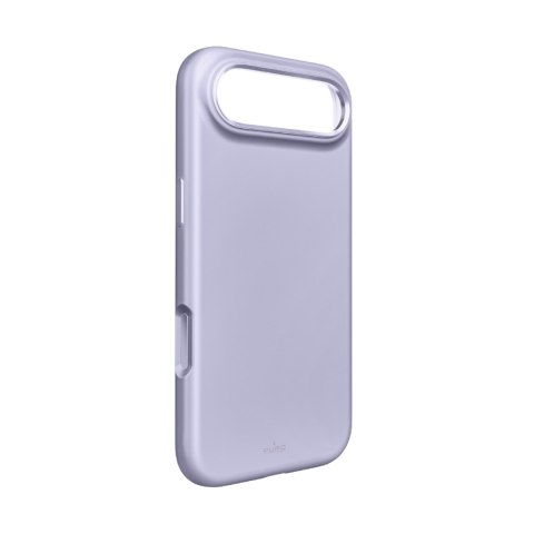 Etui silikonowe na iPhone 17 Air z ochrona aparatu aluminiowymi przyciskami MagSafe - lawendowe