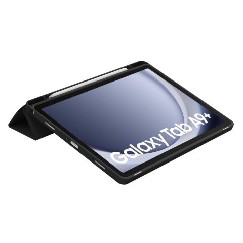 Etui z podstawką na Samsung Galaxy Tab A9+ 11'' X210 / X215 / X216 SC Pen - czarne