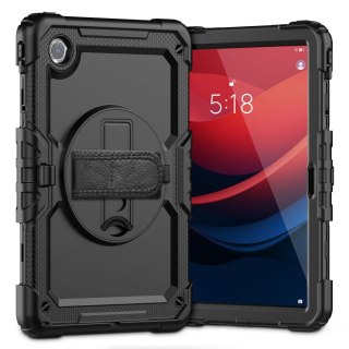 Etui z podstawką uchwytem smyczą na Lenovo Tab M11'' 11.0 TB-330 Solid360 - czarne