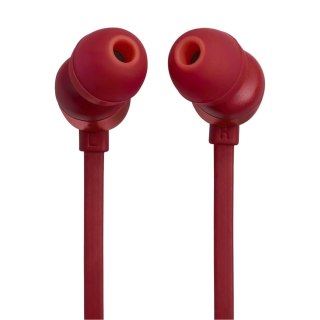 Słuchawki dokanałowe przewodowe USB-C JBL Tune 310C - czerwone