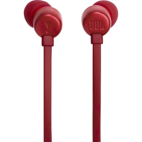Słuchawki dokanałowe przewodowe USB-C JBL Tune 310C - czerwone