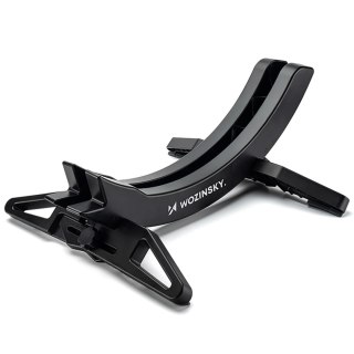 Stojak rowerowy serwisowy stabilny na koło roweru 3-8 cm - czarny