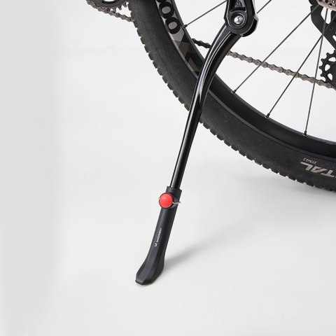 Stopka nóżka rowerowa podpórka stabilna - czarna