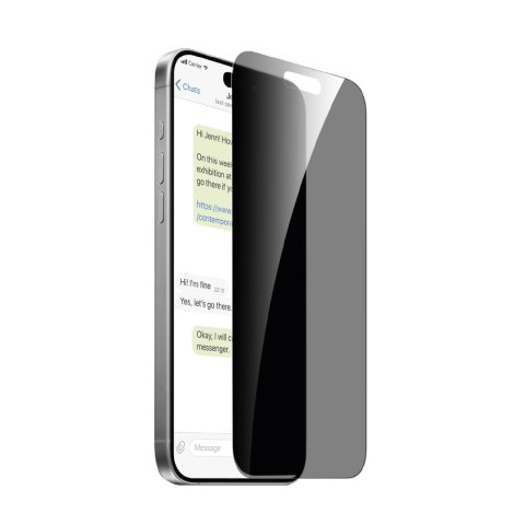 Szkło hartowane do iPhone 16 Pro Max / iPhone 15 Pro Max Privacy Tempered Glass