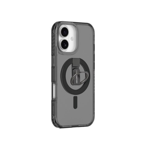 Etui case na iPhone 17 Titan Pro Grip Ring Set MagSafe - czarne