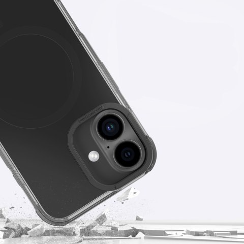 Etui silikonowe pokrowiec do iPhone 16 Omni Mag Case - czarne