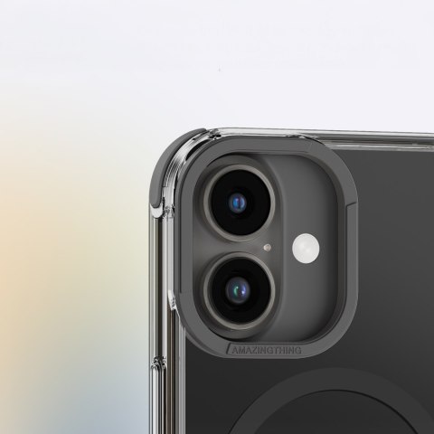 Etui silikonowe pokrowiec do iPhone 16 Omni Mag Case - czarne