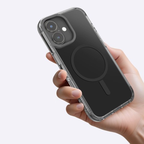 Etui silikonowe pokrowiec do iPhone 16 Plus Omni Mag Case - czarne