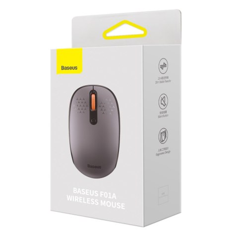 Myszka bezprzewodowa 2.4 GHz F01A - szara