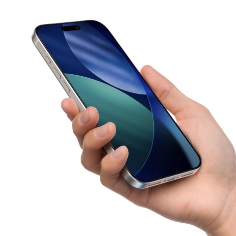 Szkło hartowane na cały ekran na iPhone 17 Pro Titan Full FusionFilter 7