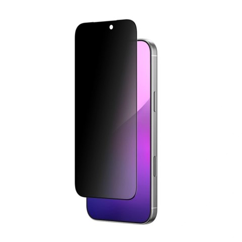 Szkło hartowane prywatyzujące na iPhone 17 Air Titan Privacy FusionFilter 7