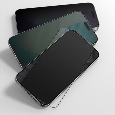 Szkło hartowane prywatyzujące na iPhone 17 Pro Max Titan Privacy FusionFilter 7