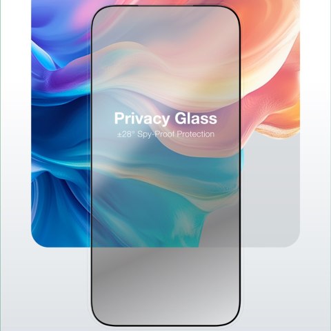 Szkło hartowane prywatyzujące na iPhone 17 Radix Privacy