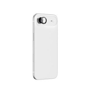 Szkło na aparat do iPhone 17 Air z czarną ramką aluminiową Lens Glass