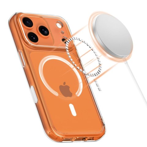 Etui ochronne case na iPhone 17 Pro Magpeak Magsafe CC - przezroczyste
