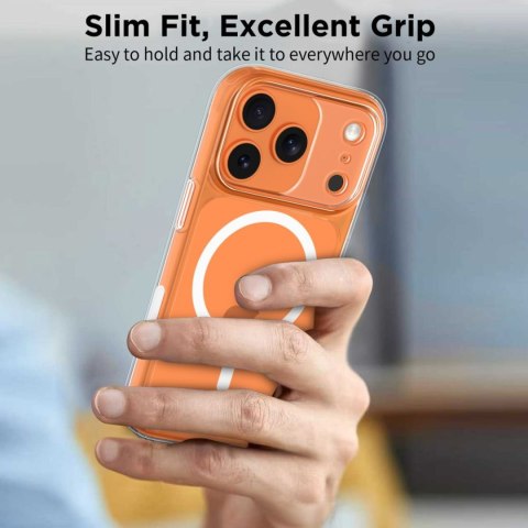 Etui ochronne case na iPhone 17 Pro Magpeak Magsafe CC - przezroczyste