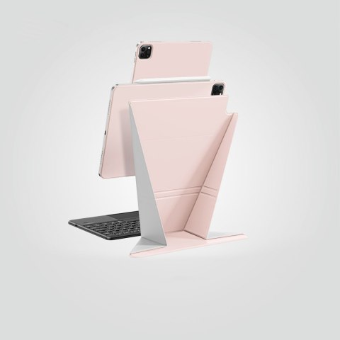 Etui ochronne z podstawką na iPad Air M3 11'' - różowe